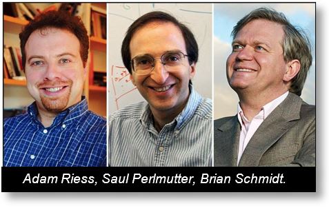 Physicists who discovered the expansion of the universe.