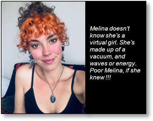 Clarification: This figure shows that our body is also made of vaccum.