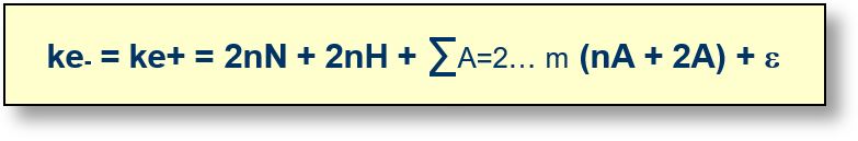 General formulea of antimatter in the universe.