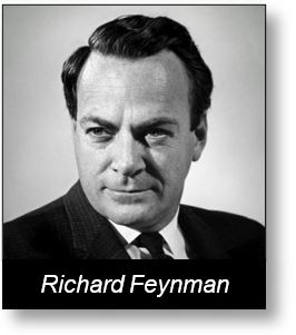 Feynman, Physicist.