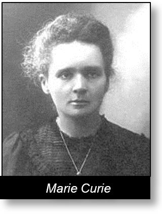 Marie Curie, physicist